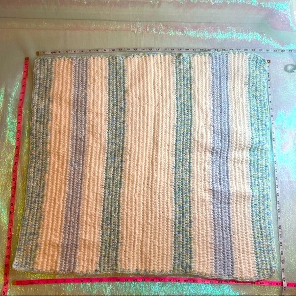 ADD ON ONLY Sr Handmade crochet baby lap blanket afghan PRICE FIRM NO DISCOUNTS! - Picture 4 of 15